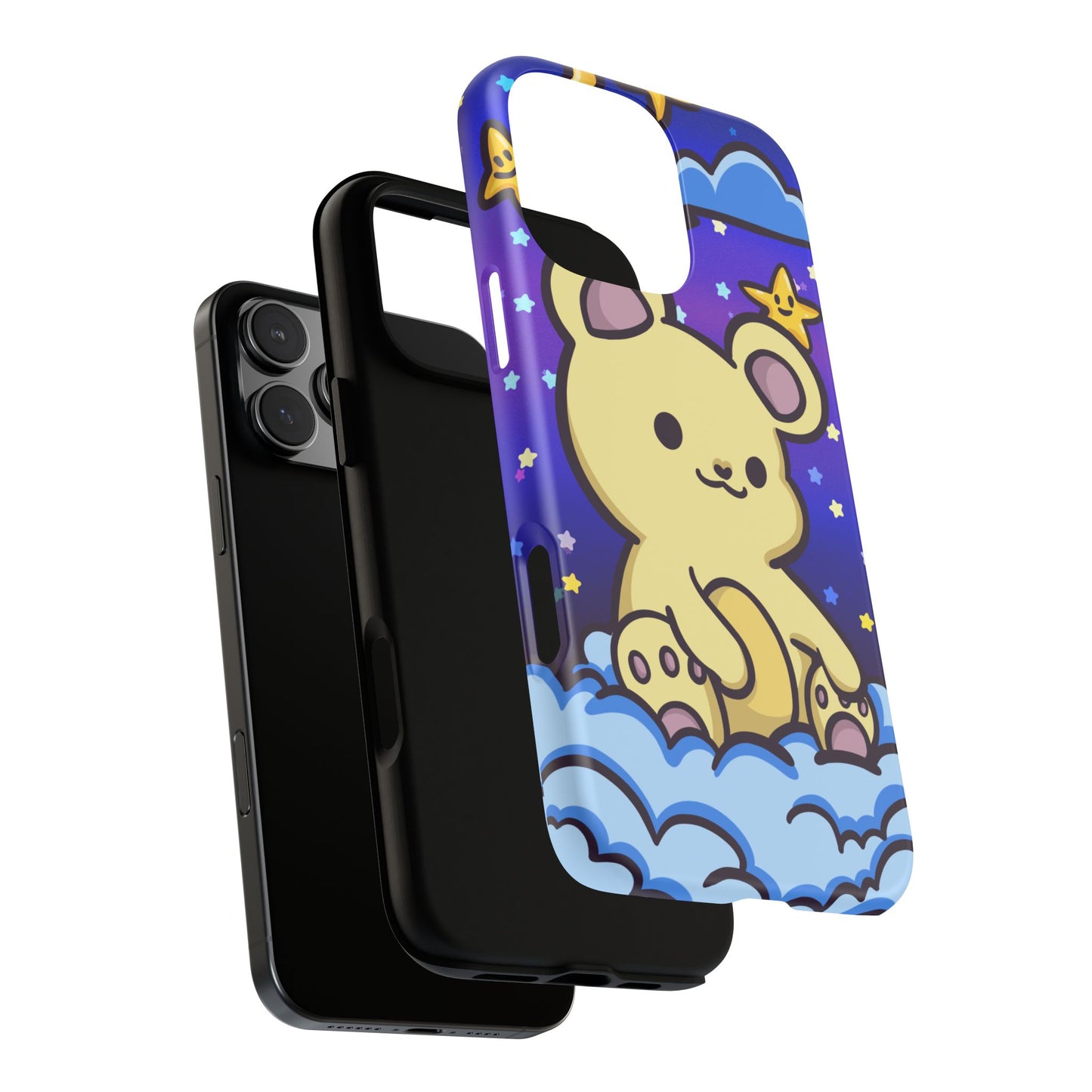Cloud Cub Nighttime Sky Bear Phone Case