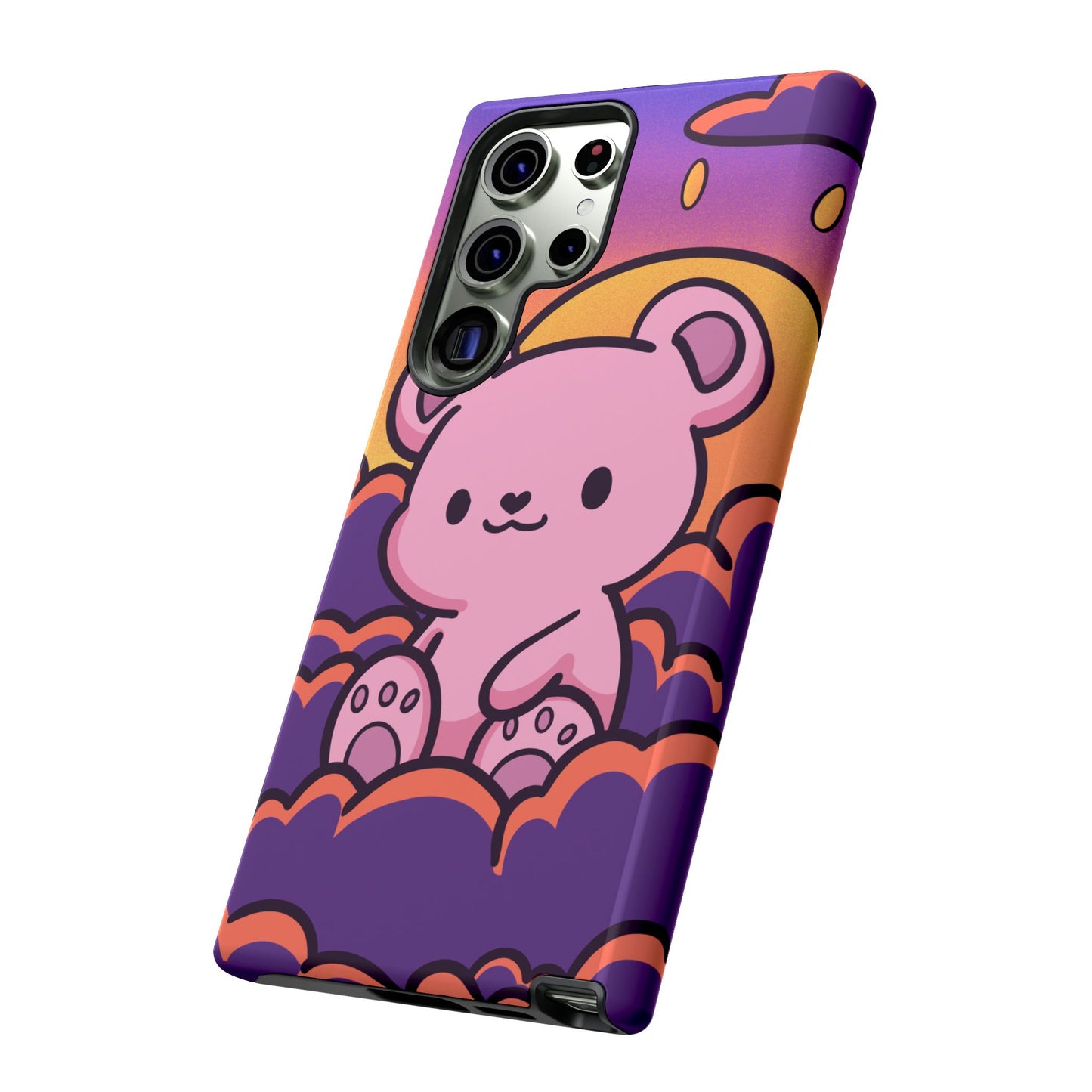 Cloud Cub Sunset Sky Bear Phone Case