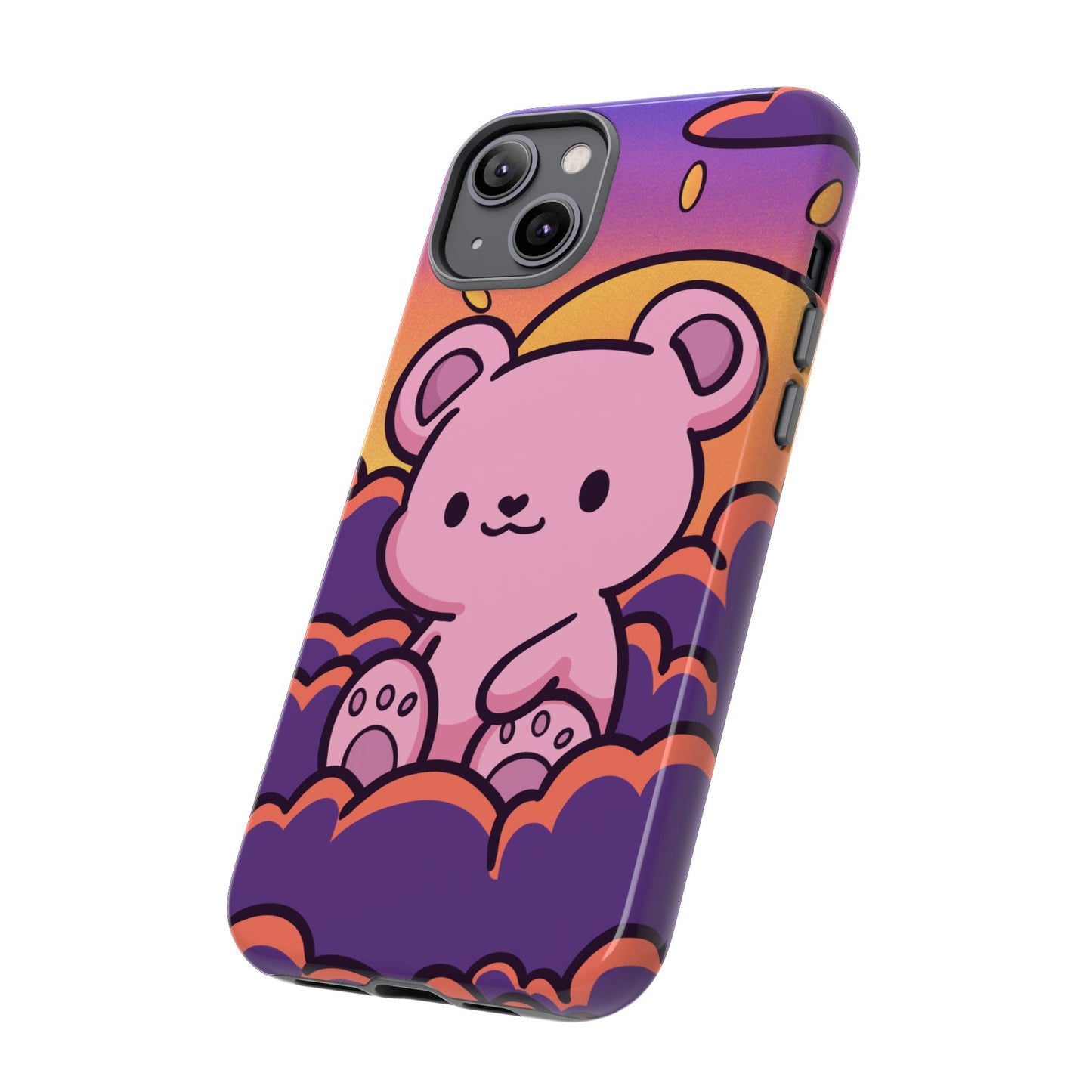 Cloud Cub Sunset Sky Bear Phone Case