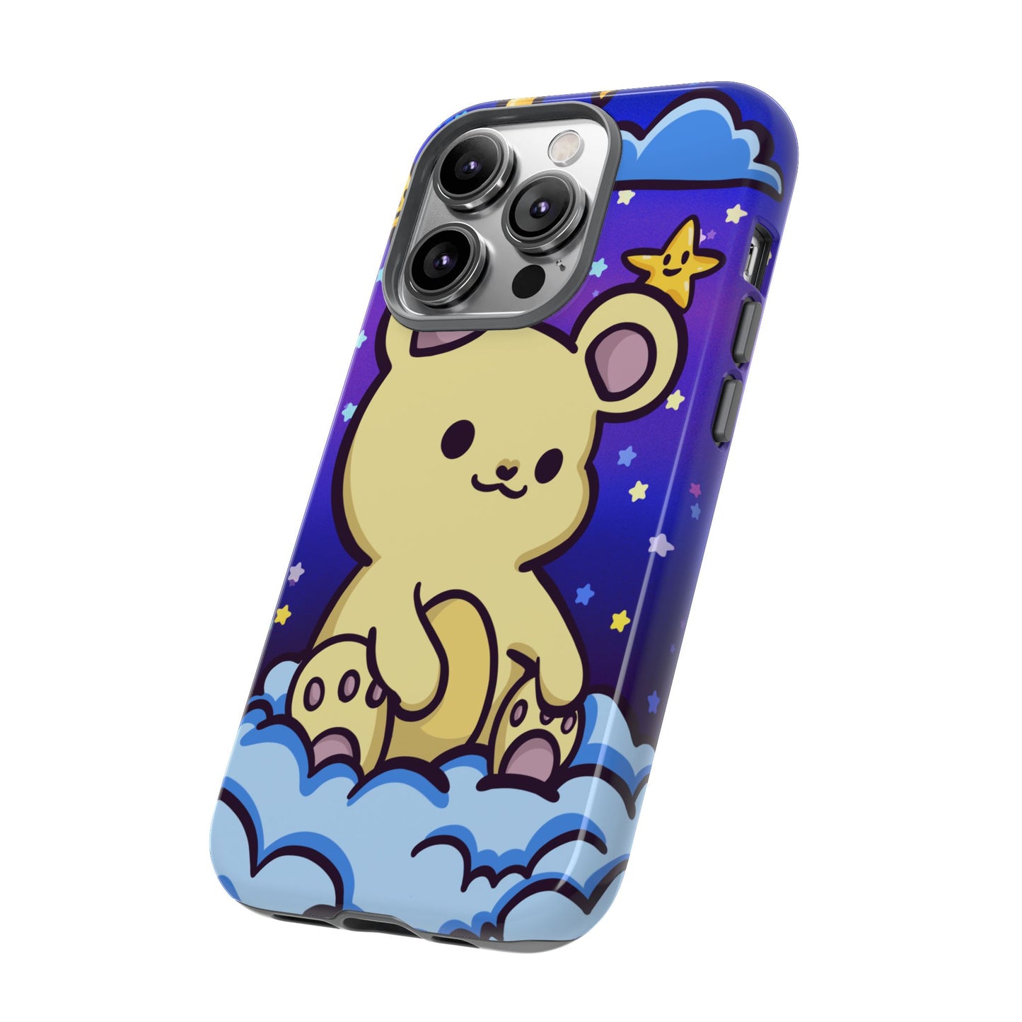Cloud Cub Nighttime Sky Bear Phone Case