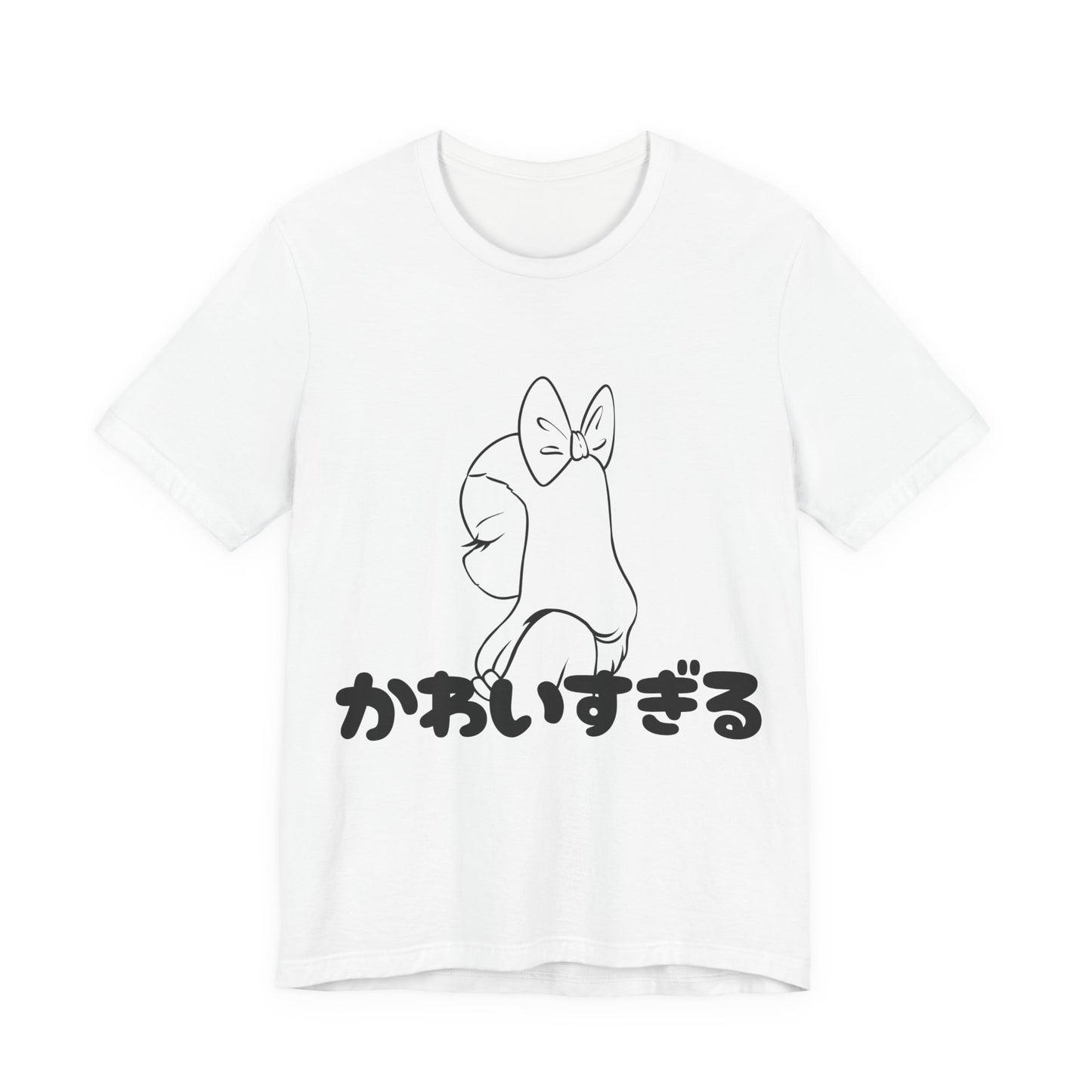 Kawaii Girl Long Hair Too Cute in Japanese T Shirt - Pink X Holic