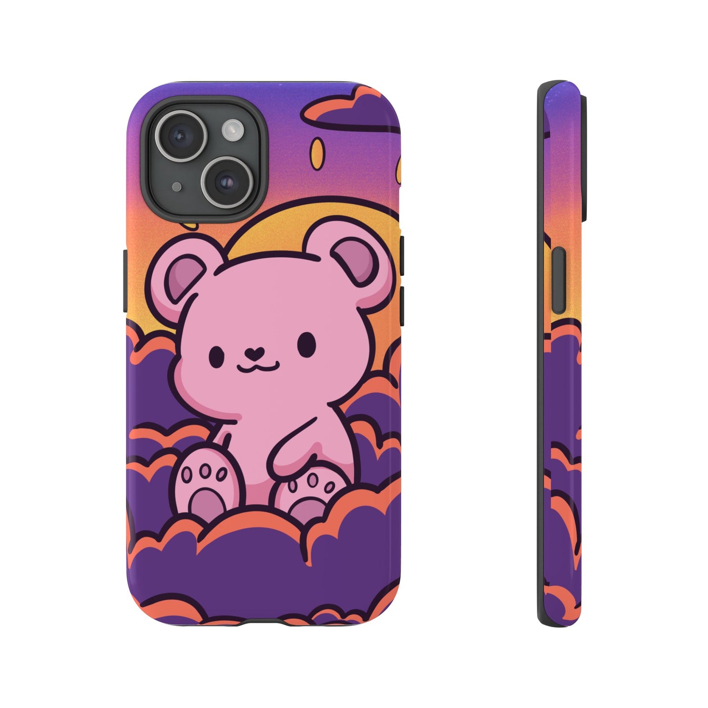 Cloud Cub Sunset Sky Bear Phone Case