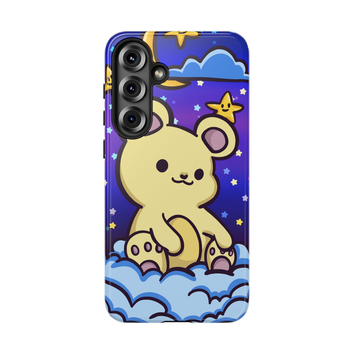 Cloud Cub Nighttime Sky Bear Phone Case