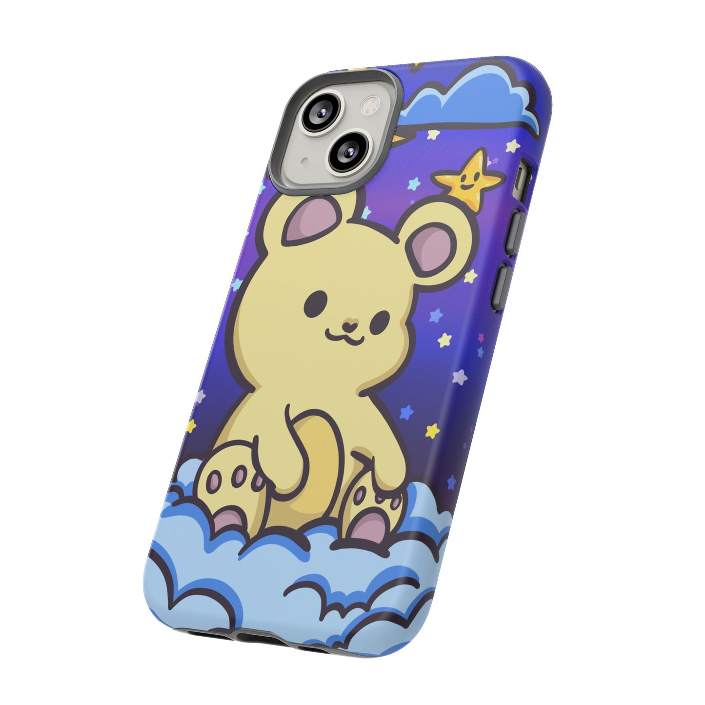 Cloud Cub Nighttime Sky Bear Phone Case