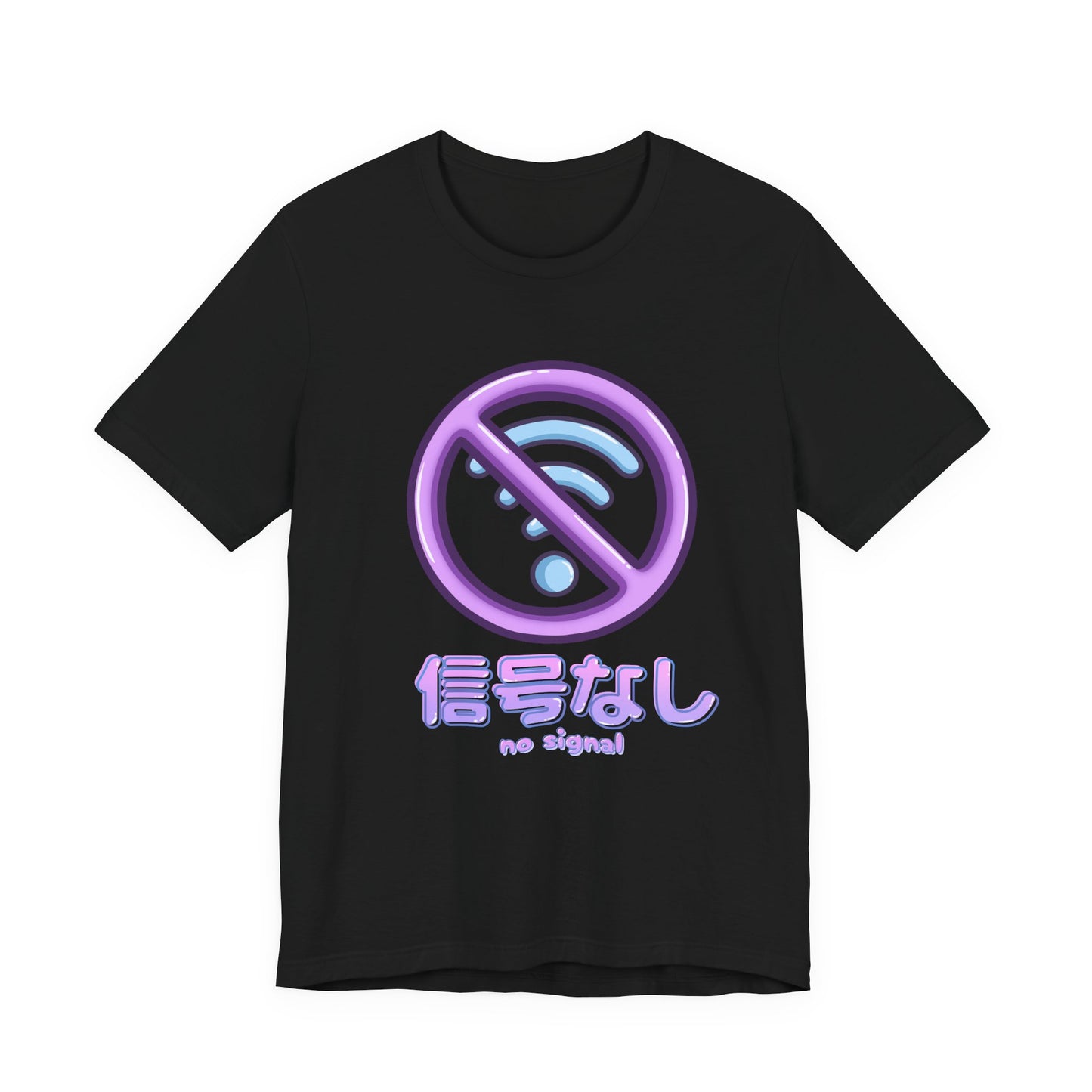 Cute No Signal Wifi T Shirt - Pink X Holic