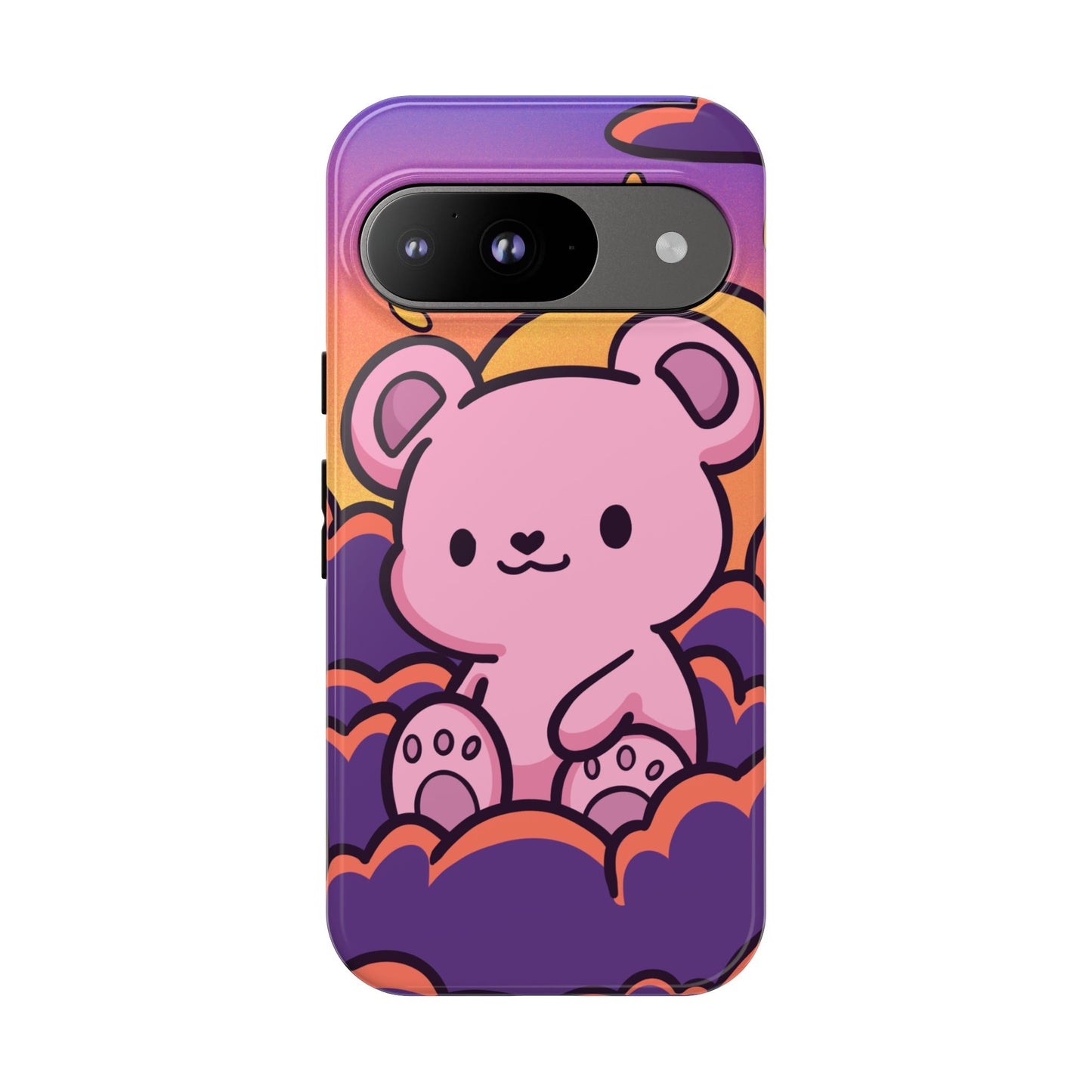 Cloud Cub Sunset Sky Bear Phone Case