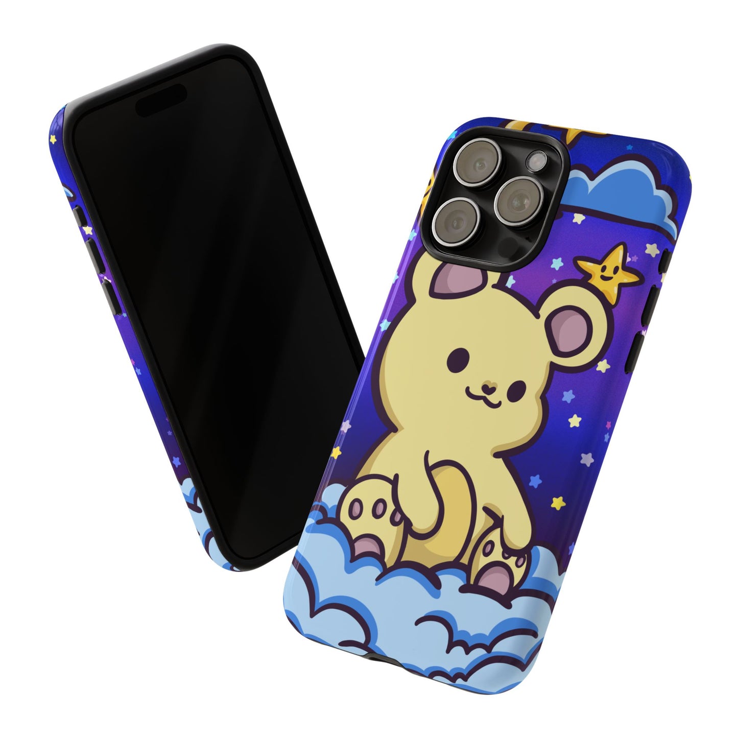Cloud Cub Nighttime Sky Bear Phone Case