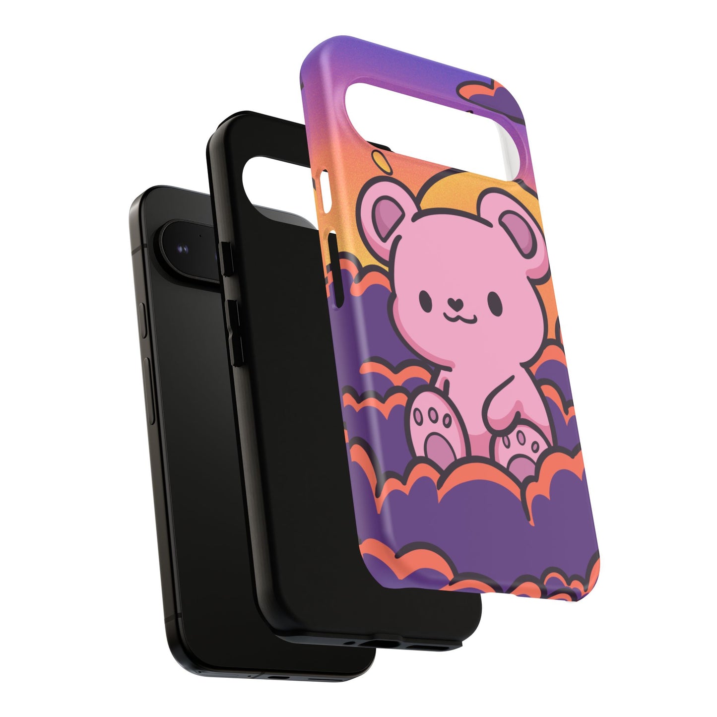 Cloud Cub Sunset Sky Bear Phone Case