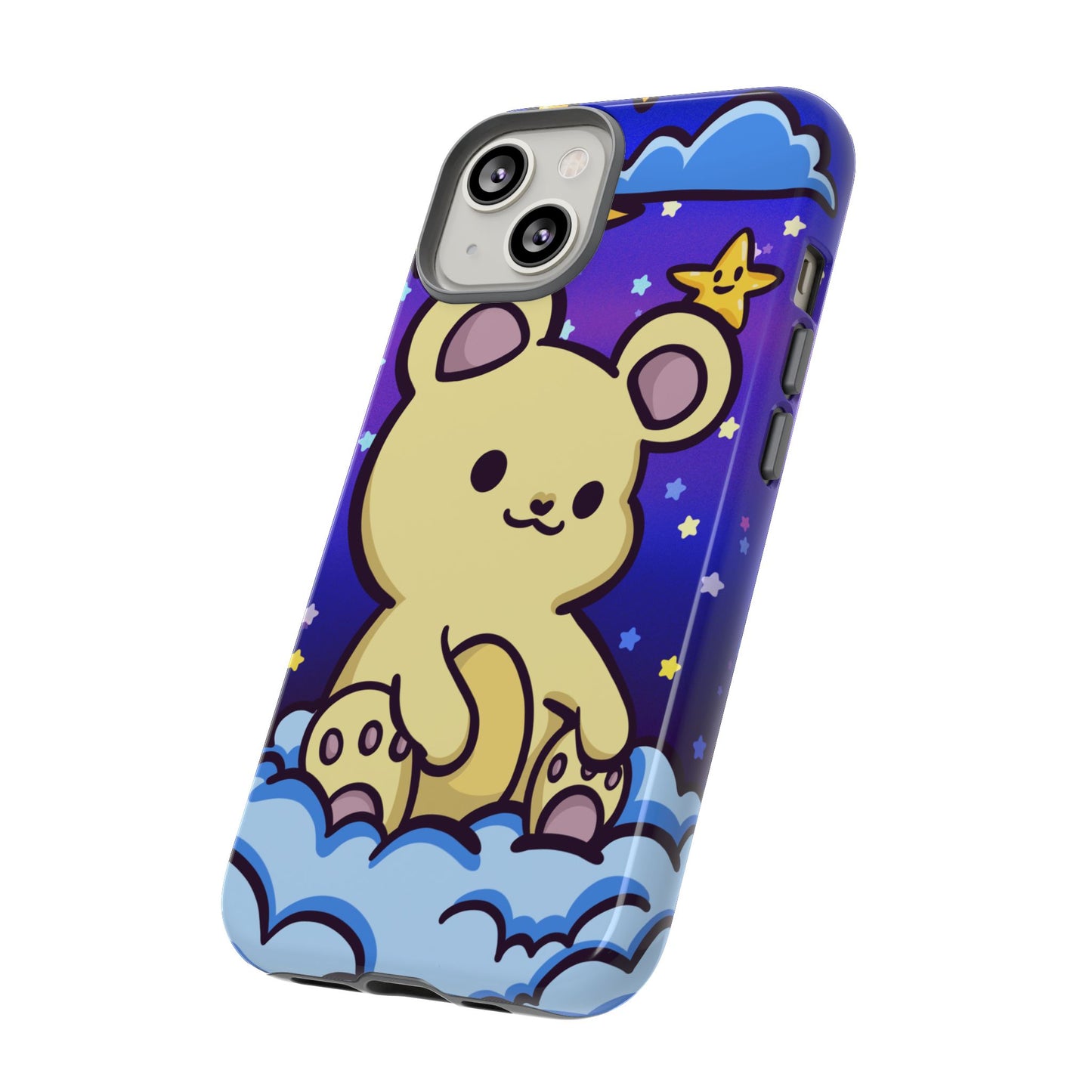 Cloud Cub Nighttime Sky Bear Phone Case