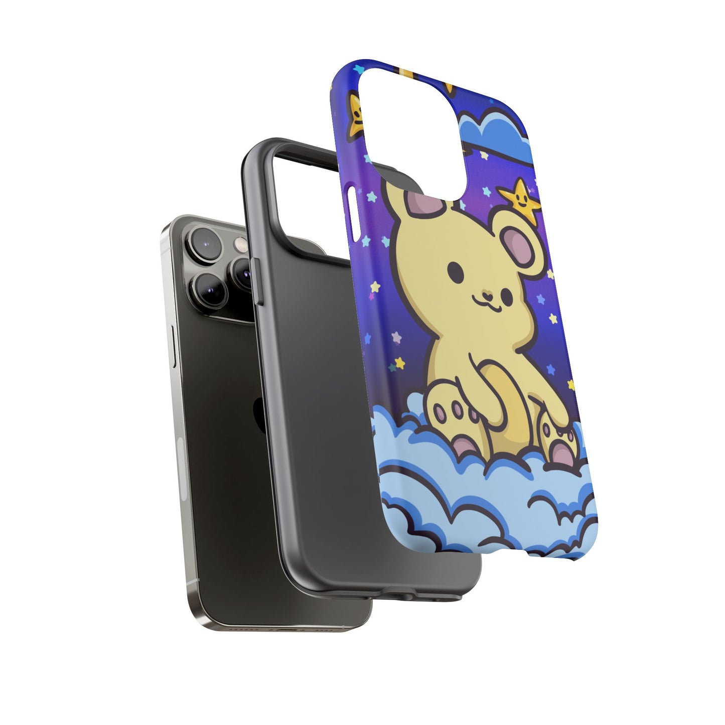 Cloud Cub Nighttime Sky Bear Phone Case