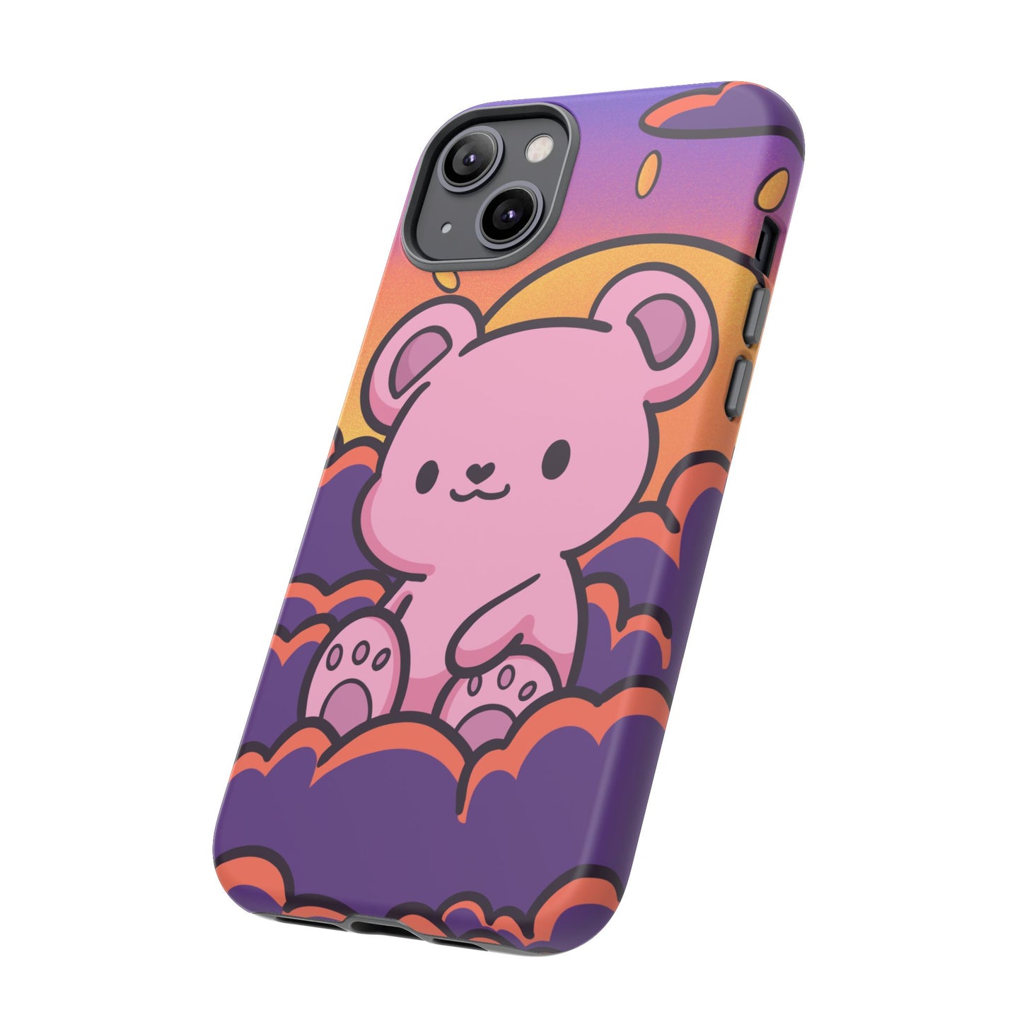 Cloud Cub Sunset Sky Bear Phone Case
