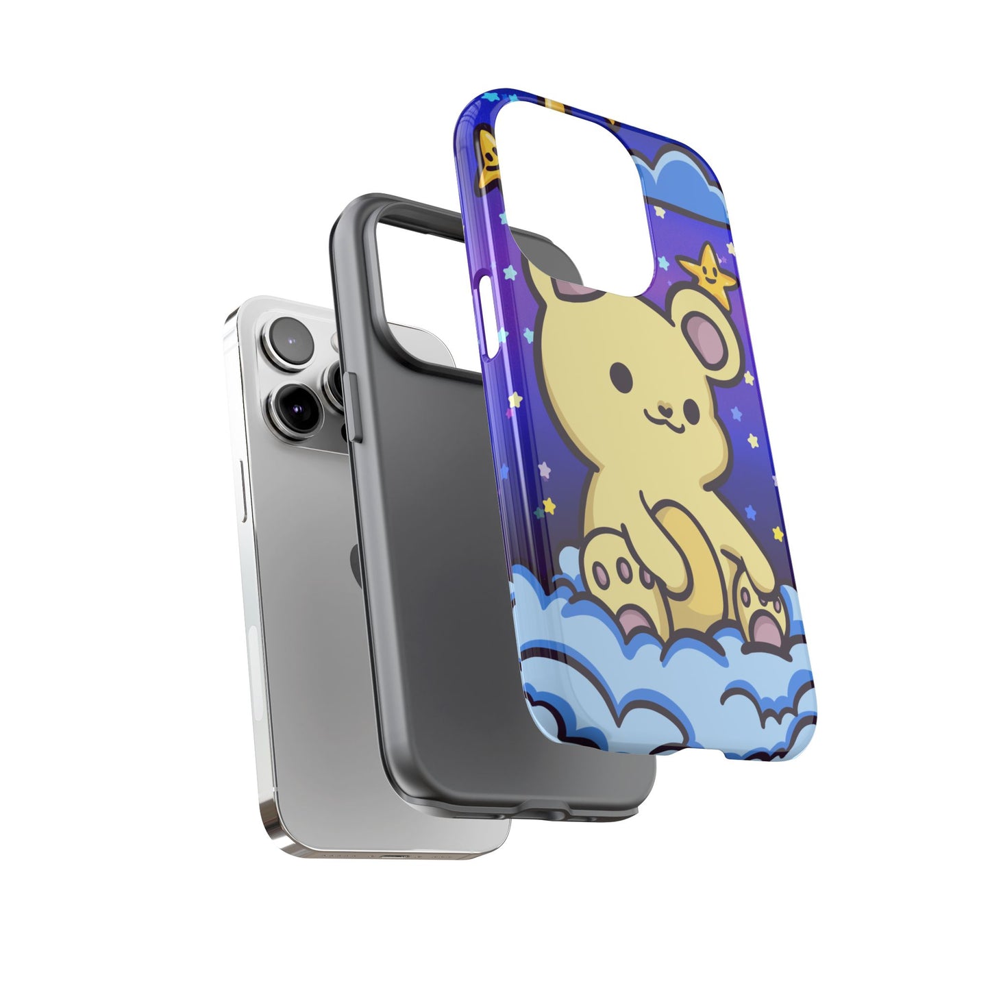 Cloud Cub Nighttime Sky Bear Phone Case