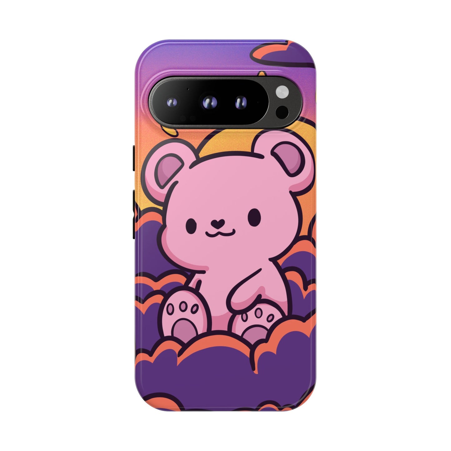 Cloud Cub Sunset Sky Bear Phone Case