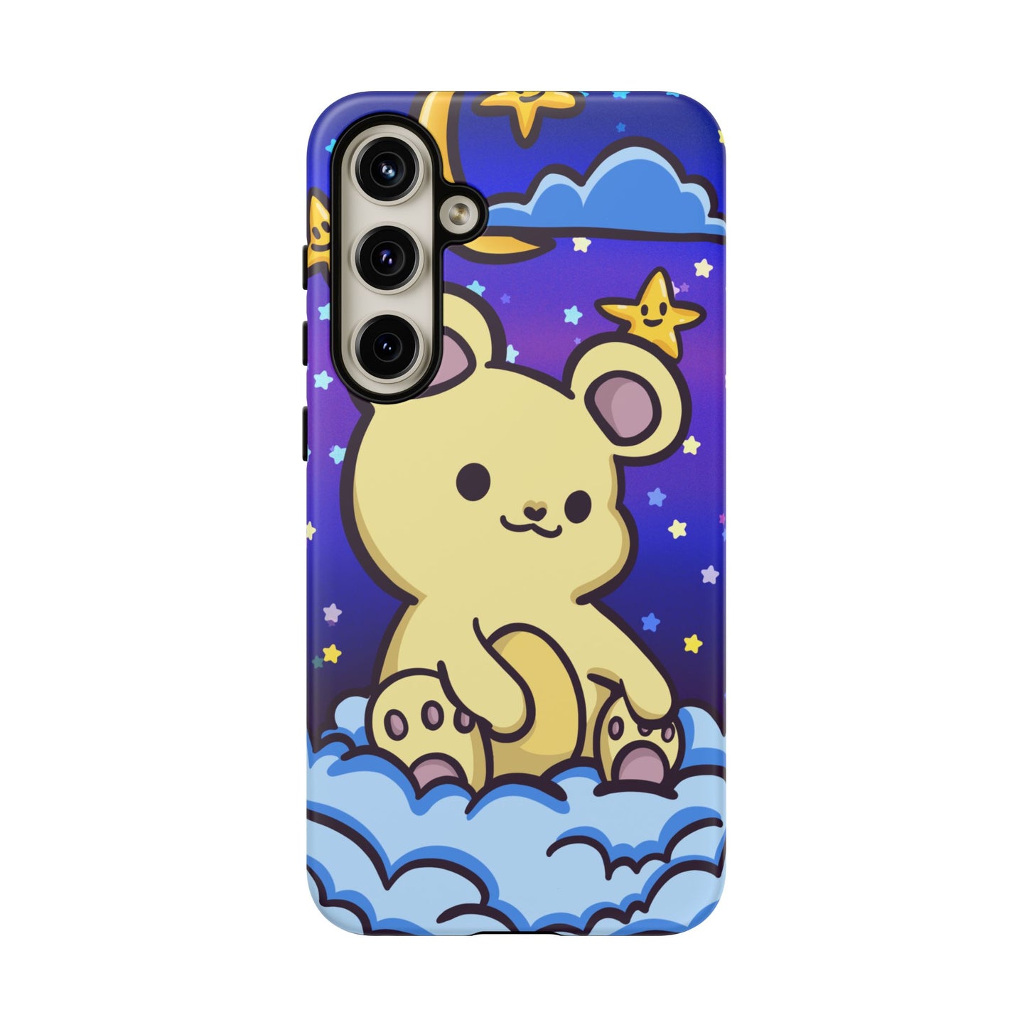 Cloud Cub Nighttime Sky Bear Phone Case
