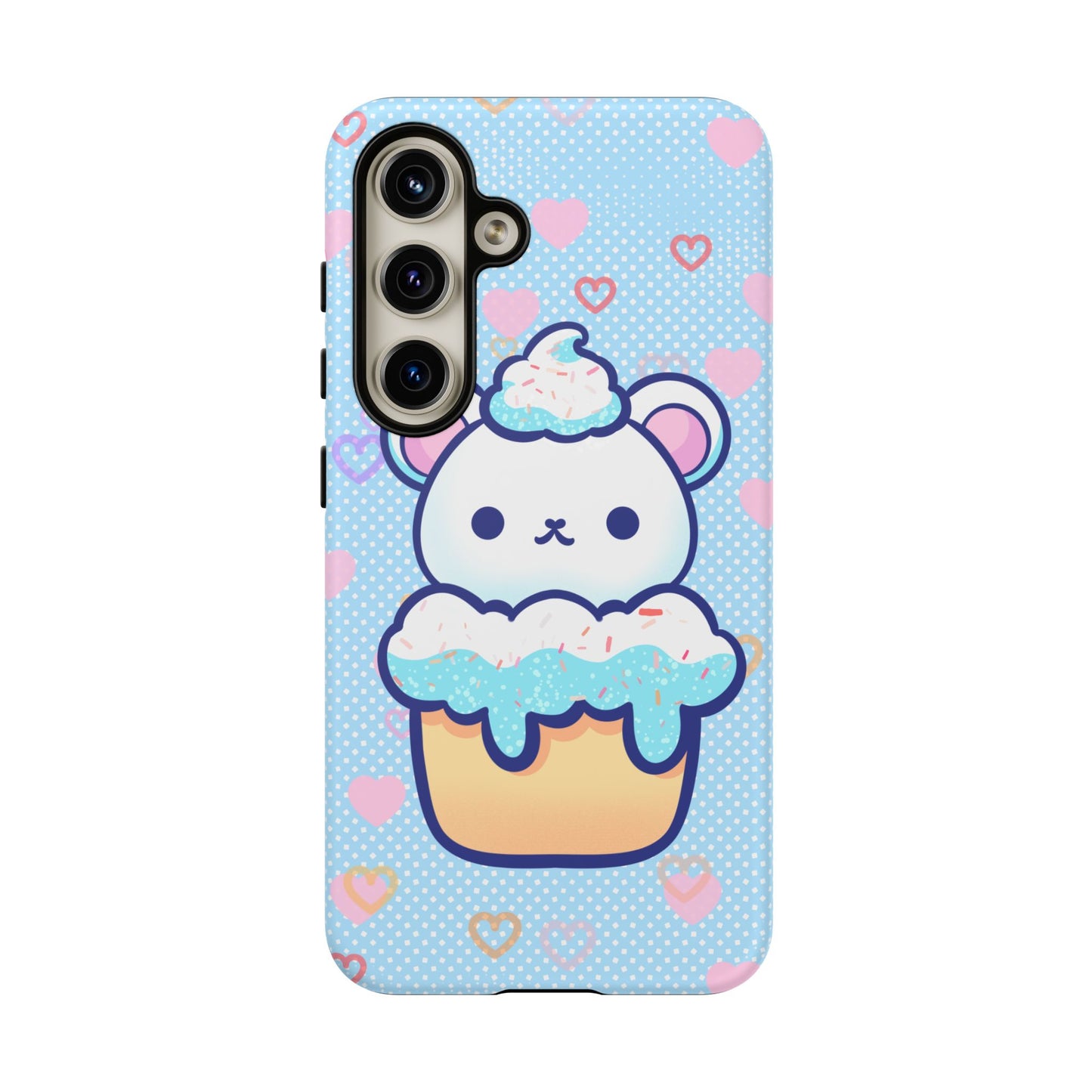 Frosty Cupcake Bear Phone Case