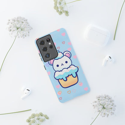 Frosty Cupcake Bear Phone Case