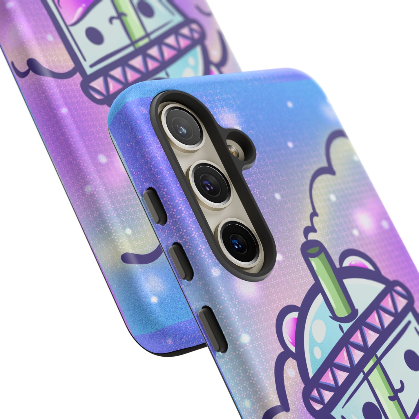 Sparkly Clouds Boba Phone Case