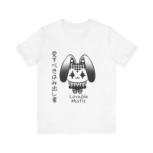 Lovable Misfit Clown Bunny T Shirt - Pink X Holic