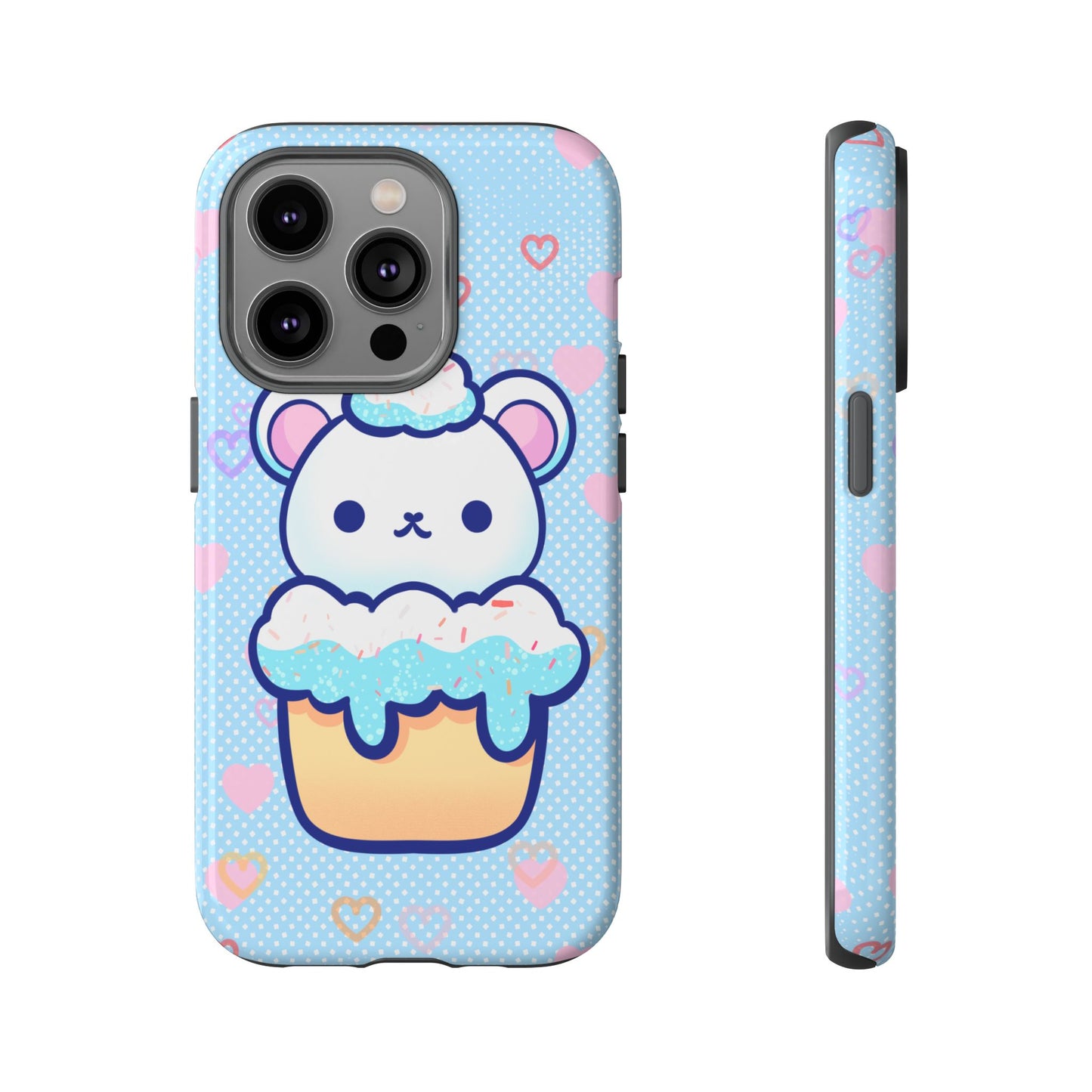 Frosty Cupcake Bear Phone Case