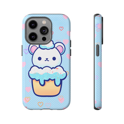 Frosty Cupcake Bear Phone Case