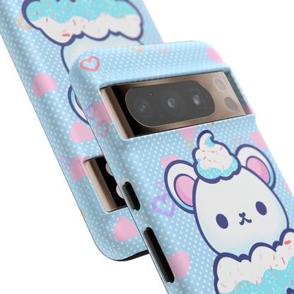 Frosty Cupcake Bear Phone Case