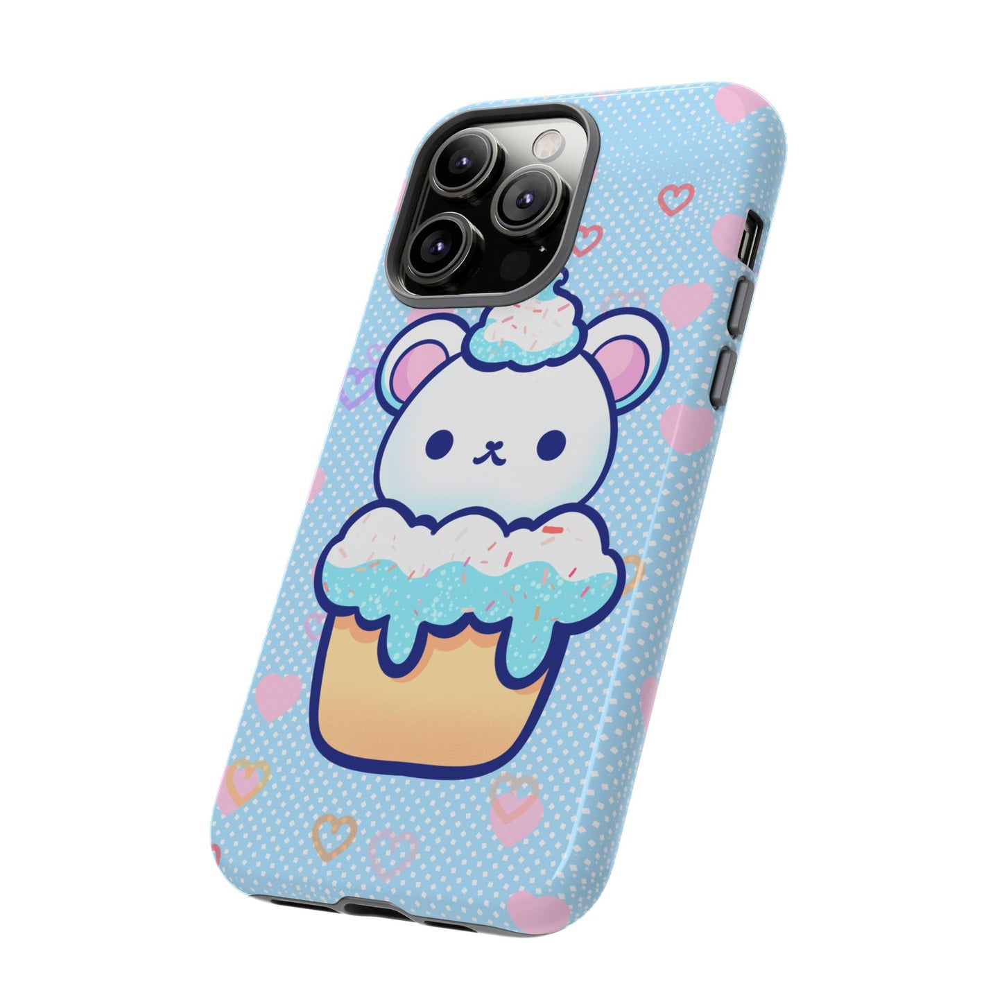 Frosty Cupcake Bear Phone Case