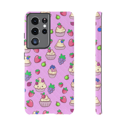 Pink Fruit Cakes Phone Case
