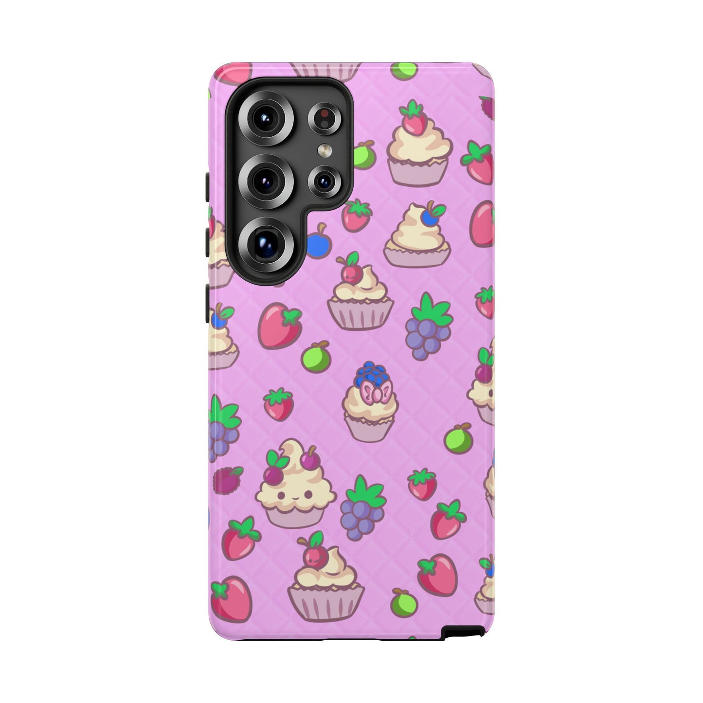 Pink Fruit Cakes Phone Case