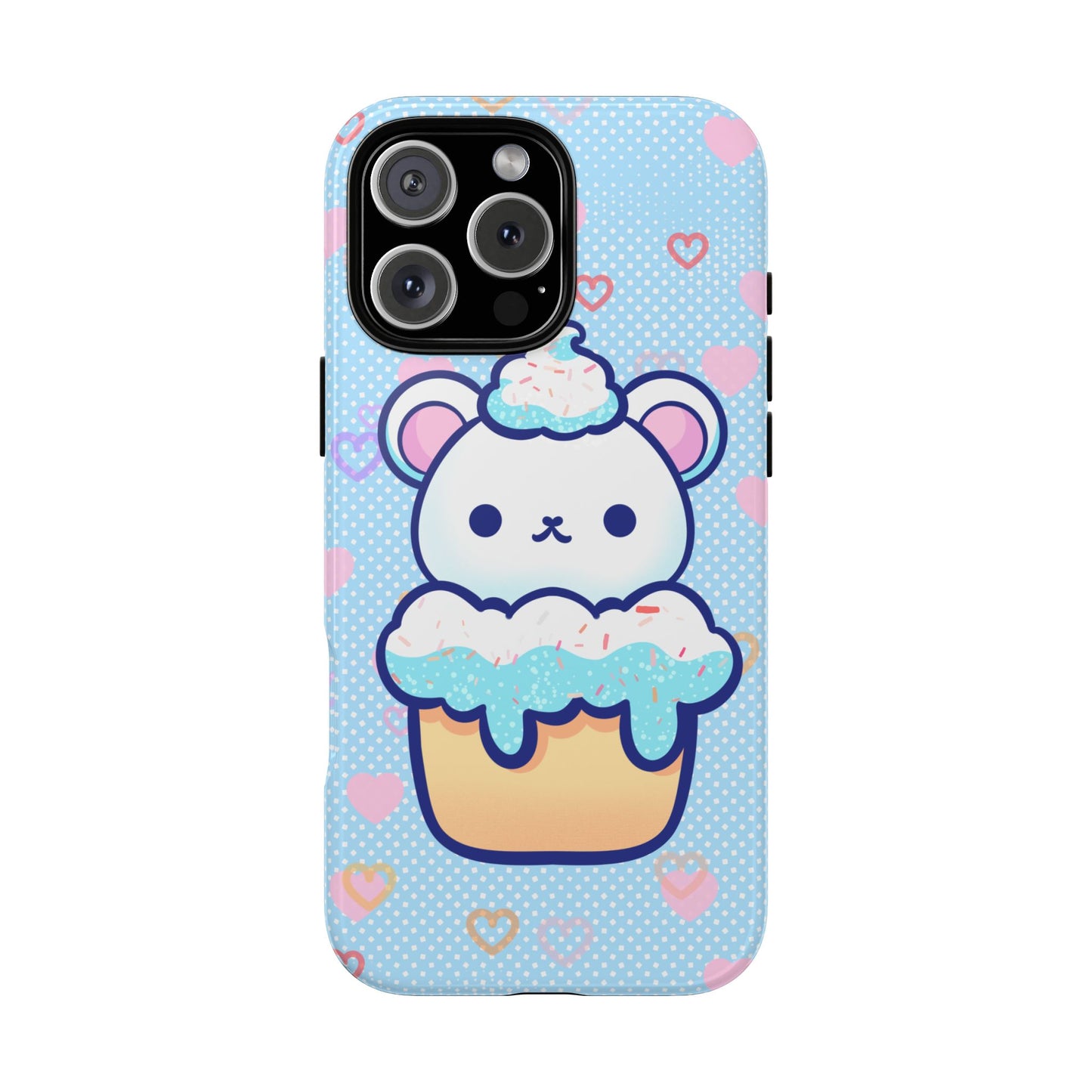 Frosty Cupcake Bear Phone Case