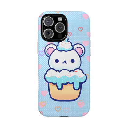 Frosty Cupcake Bear Phone Case