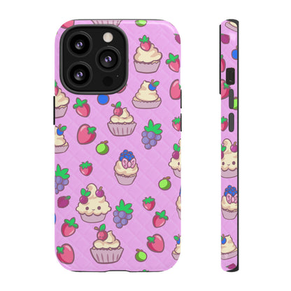 Pink Fruit Cakes Phone Case