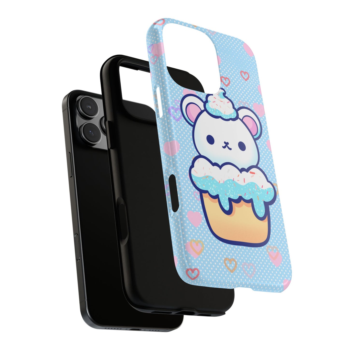 Frosty Cupcake Bear Phone Case