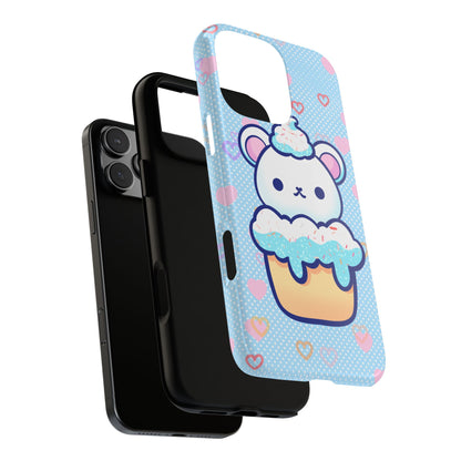 Frosty Cupcake Bear Phone Case