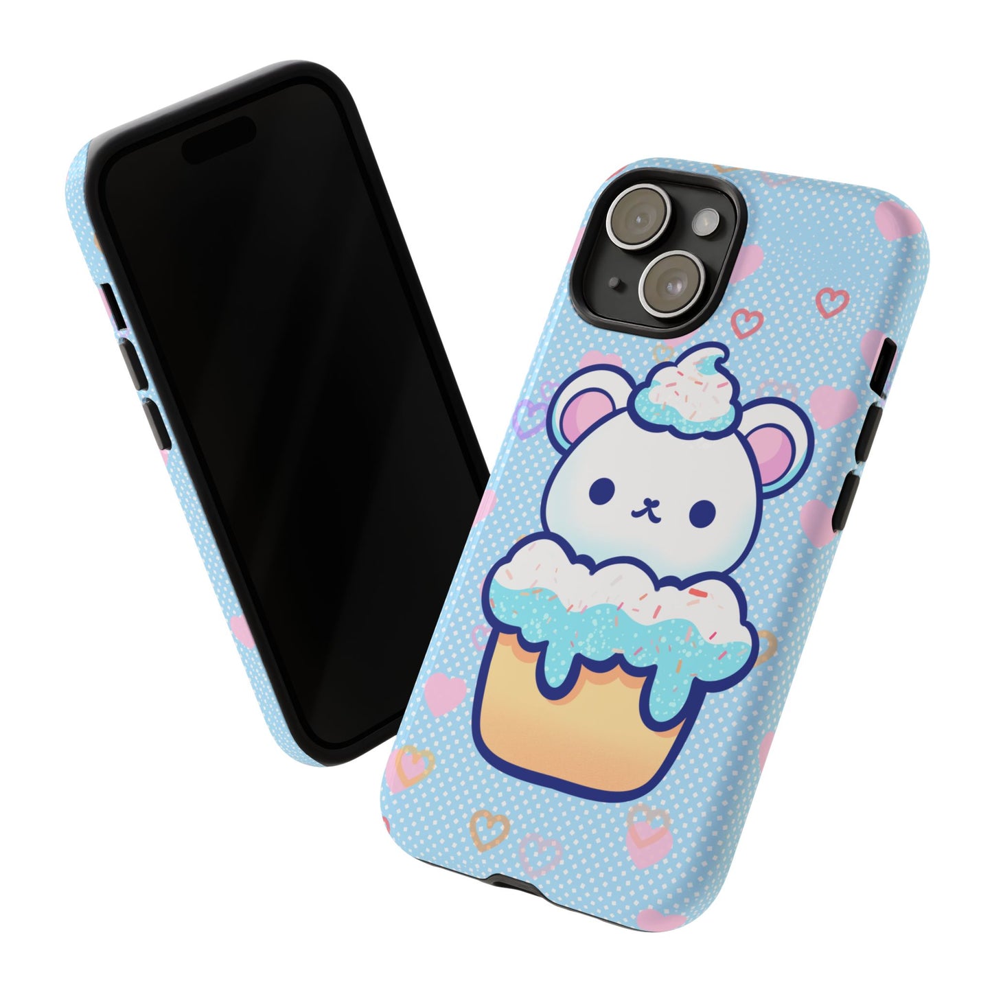 Frosty Cupcake Bear Phone Case