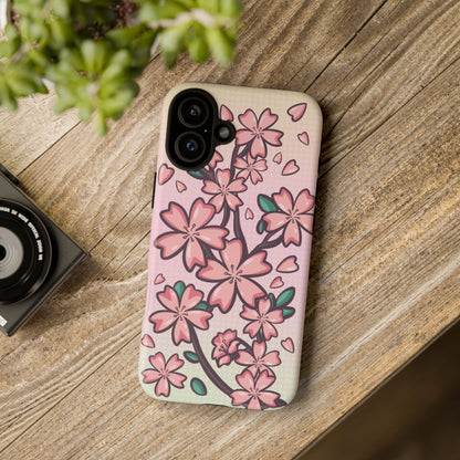 Pink Sakura Tree Phone Case