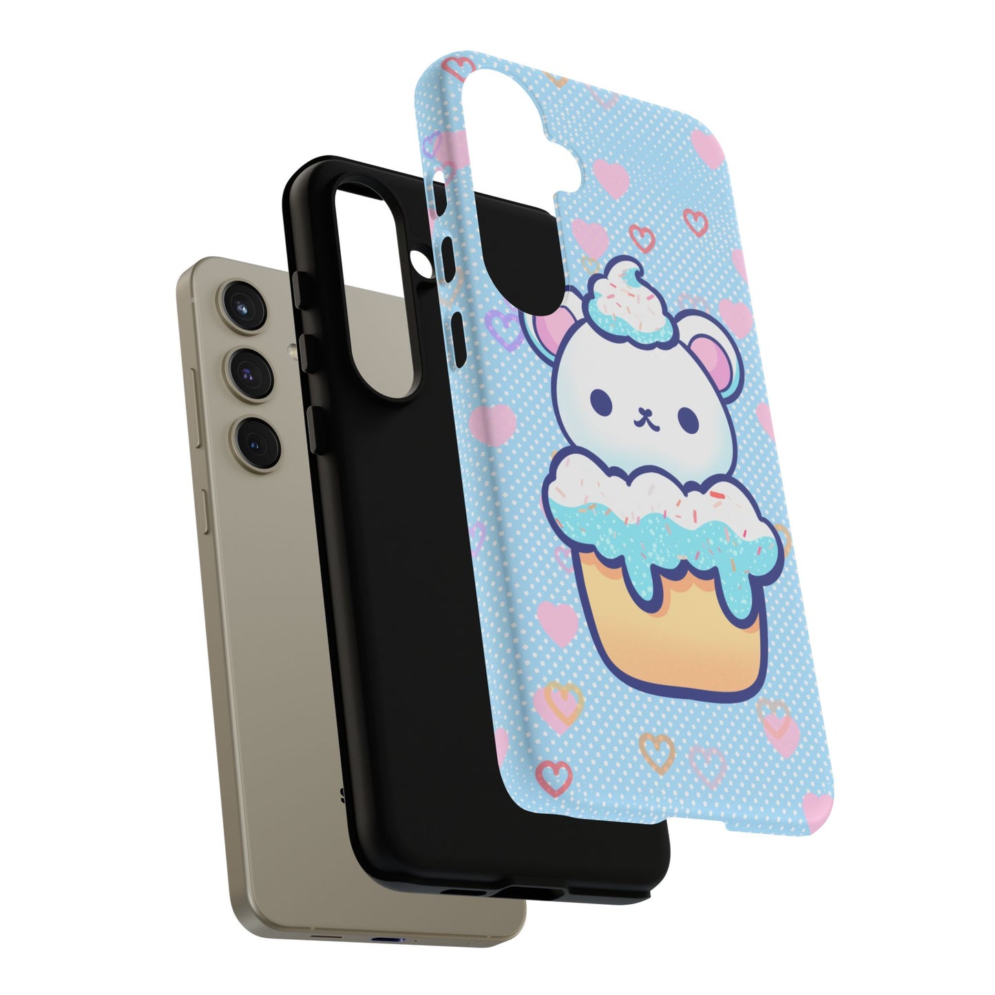 Frosty Cupcake Bear Phone Case