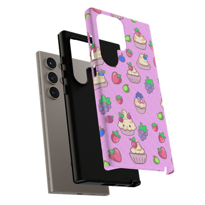 Pink Fruit Cakes Phone Case