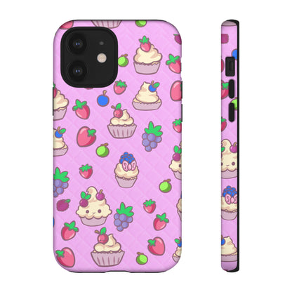 Pink Fruit Cakes Phone Case