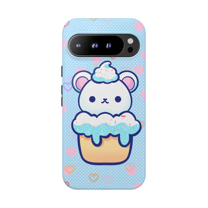 Frosty Cupcake Bear Phone Case