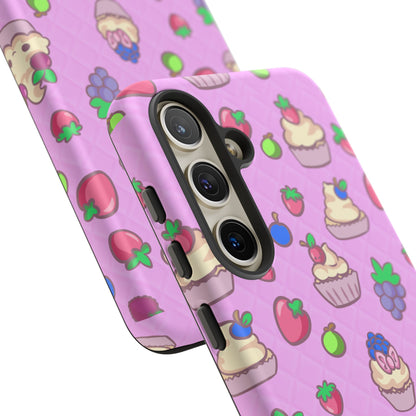 Pink Fruit Cakes Phone Case
