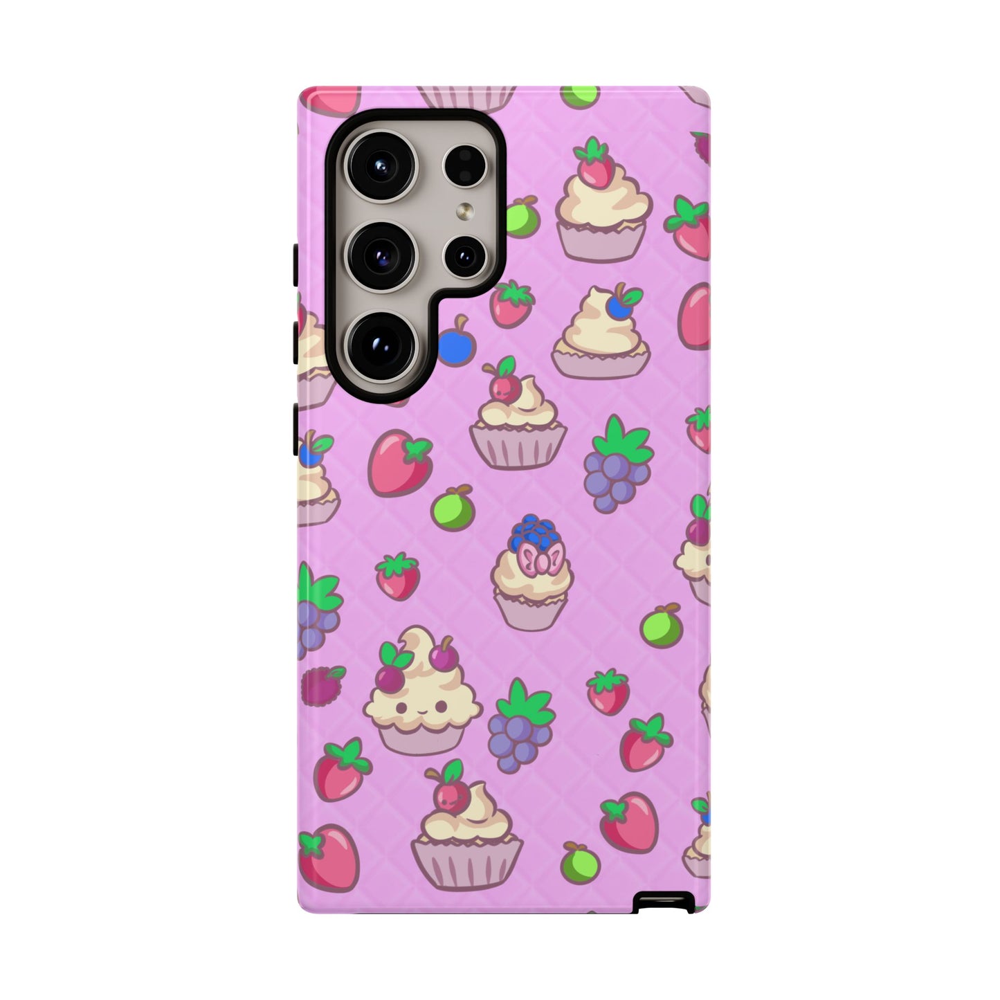 Pink Fruit Cakes Phone Case