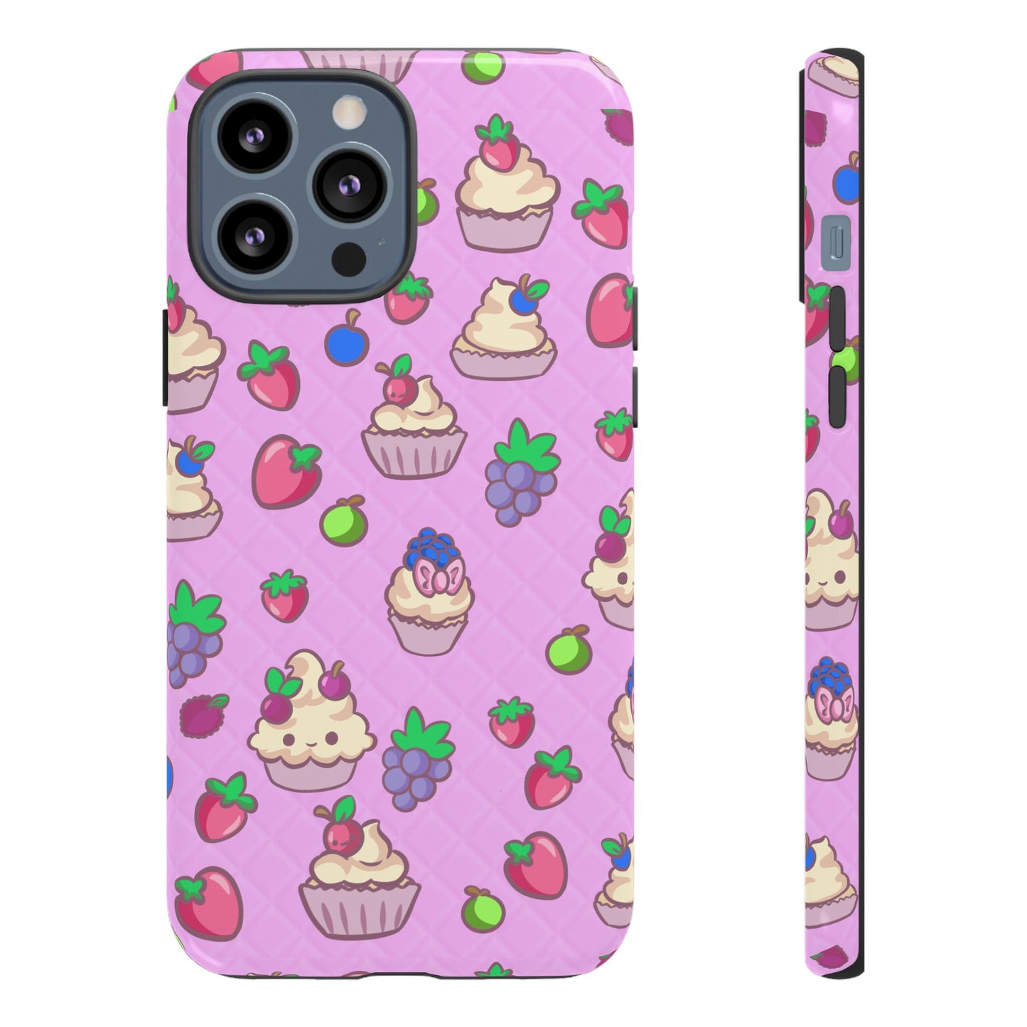 Pink Fruit Cakes Phone Case