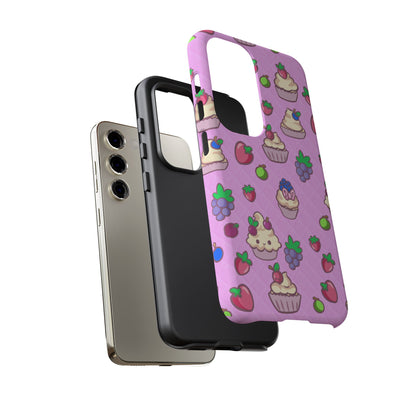 Pink Fruit Cakes Phone Case