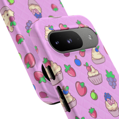 Pink Fruit Cakes Phone Case