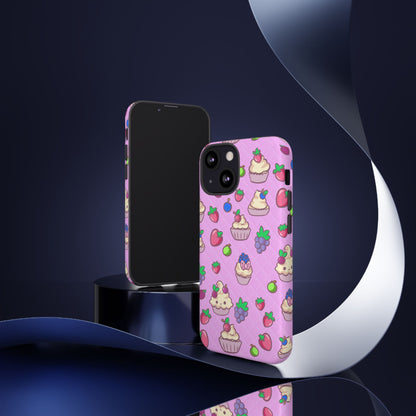 Pink Fruit Cakes Phone Case