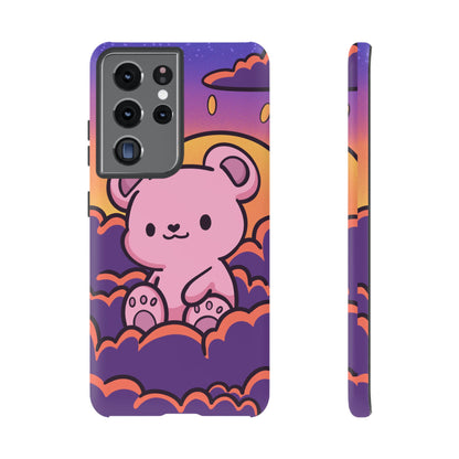 Cloud Cub Sunset Sky Bear Phone Case - Pink X Holic