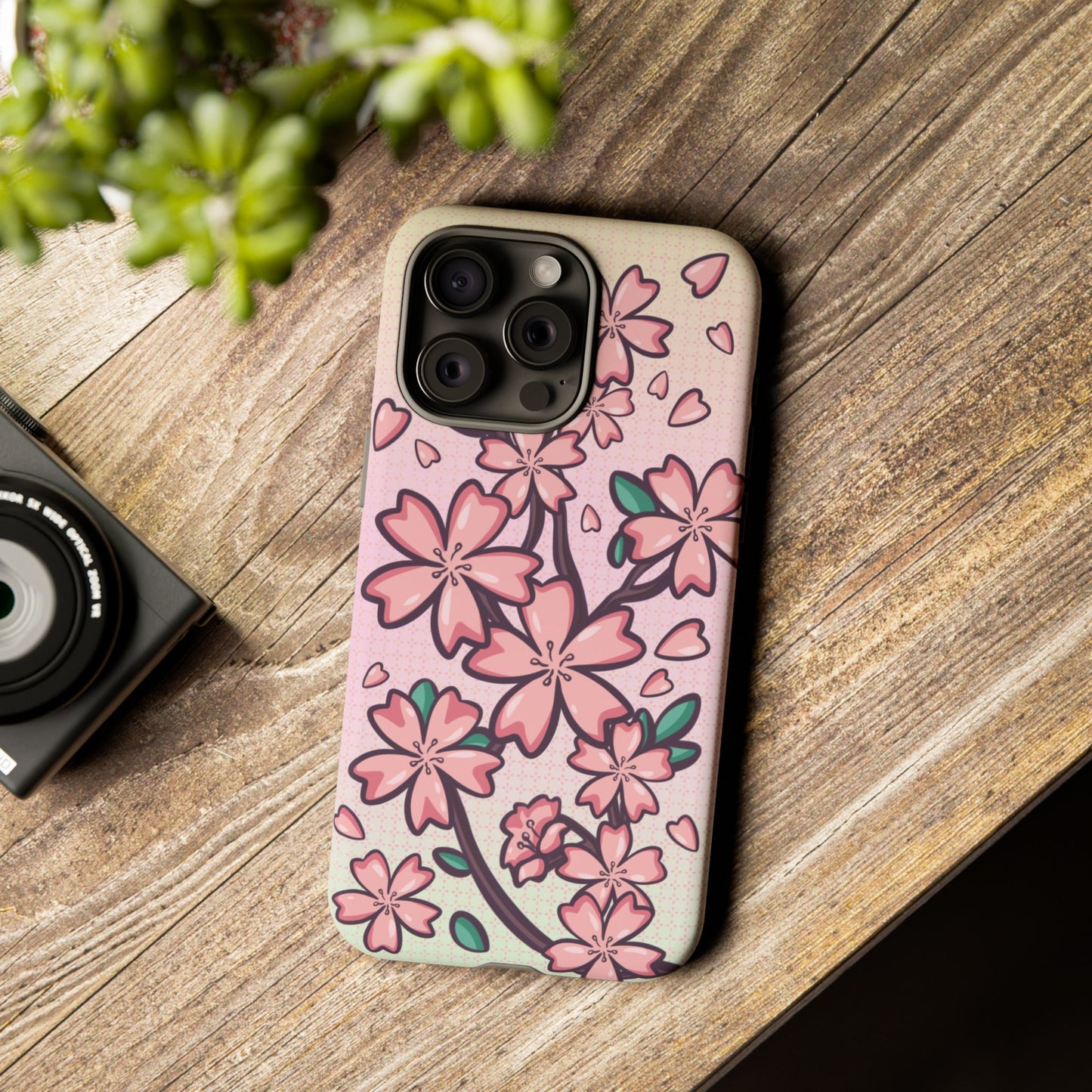 Pink Sakura Tree Phone Case