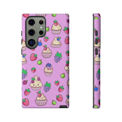 Pink Fruit Cakes Phone Case