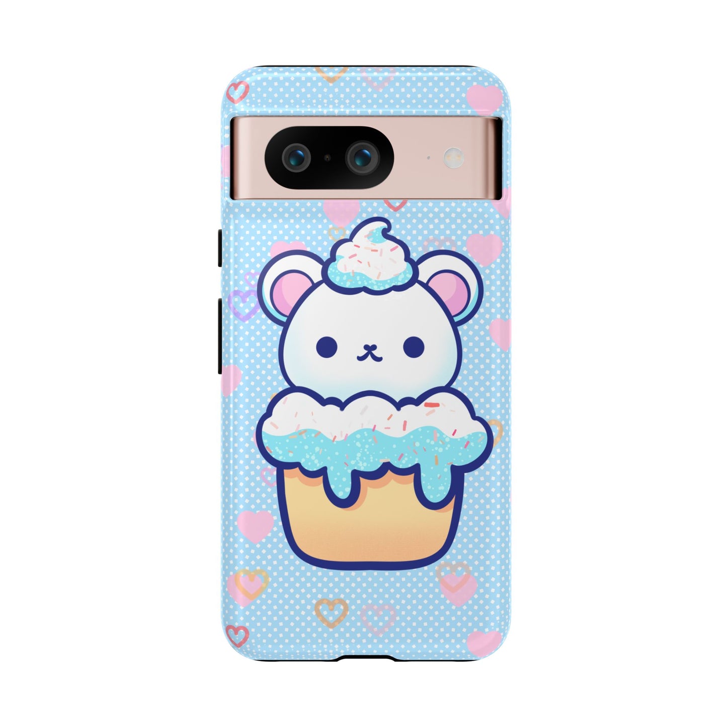 Frosty Cupcake Bear Phone Case