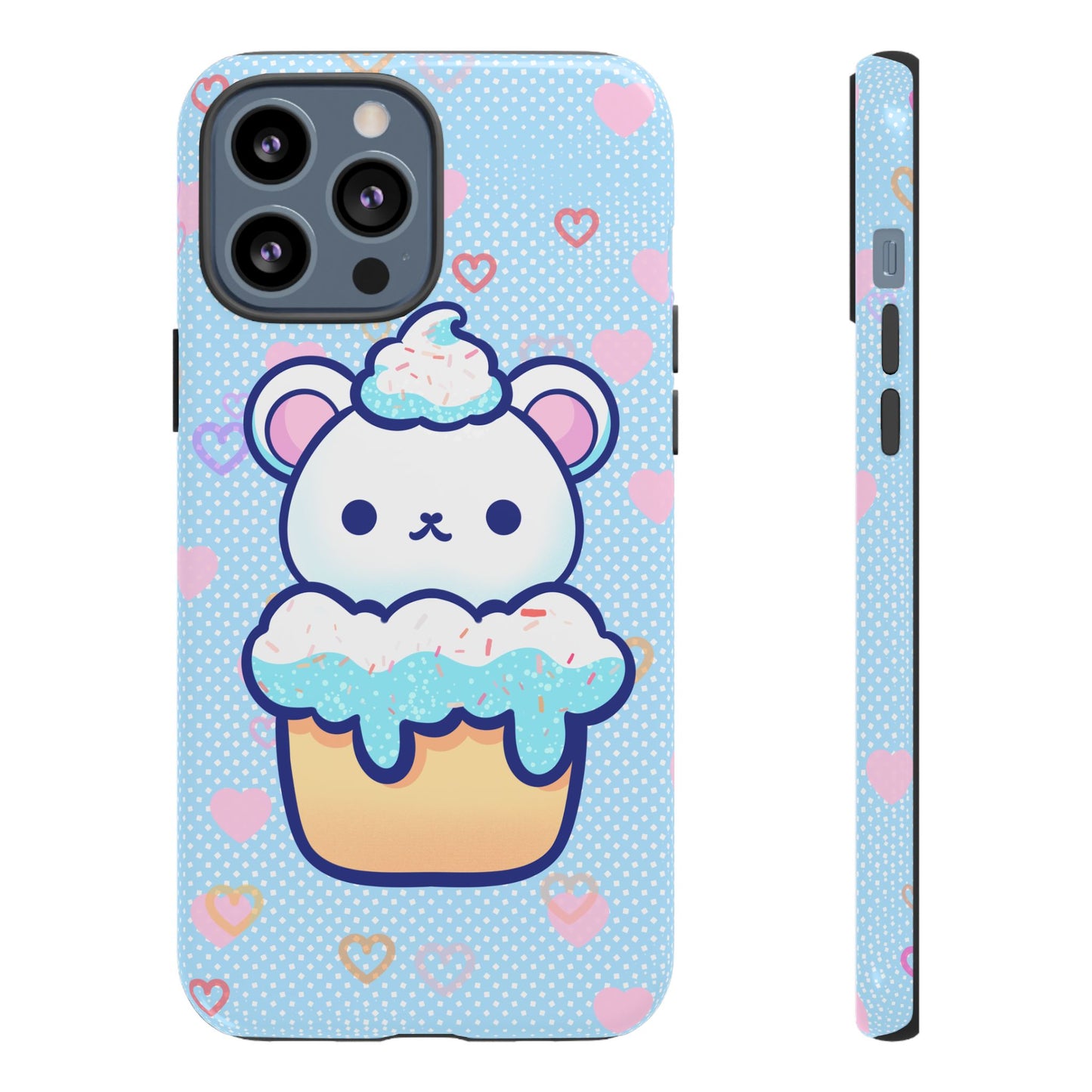Frosty Cupcake Bear Phone Case